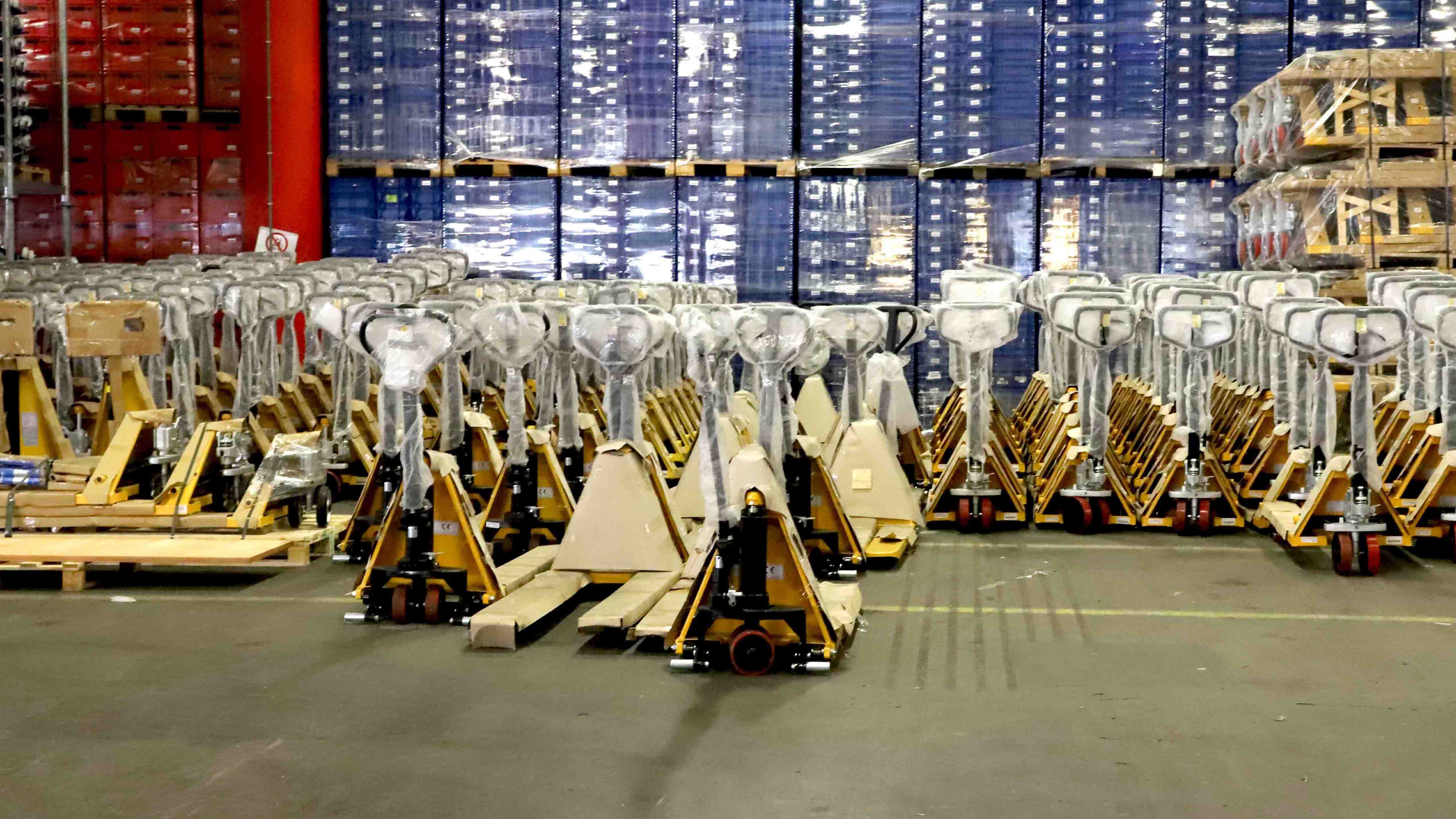 palletwagen of pompwagen bij Kruizinga.nl!