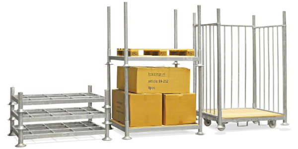 Racks mobiles b600xh300