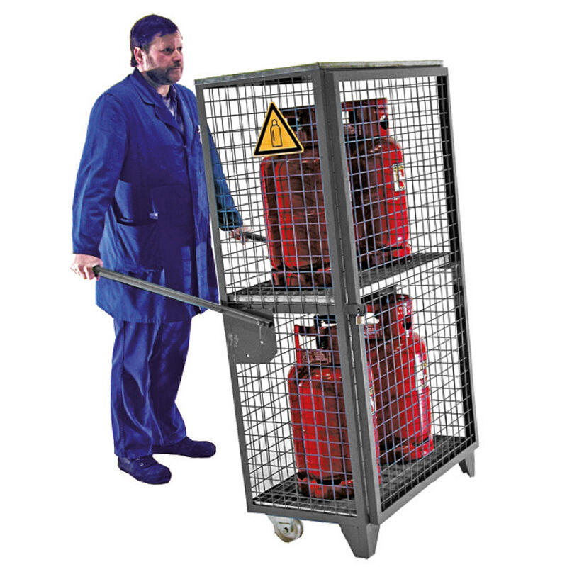Stockage bouteille de gaz armoire pour bouteilles à gaz pour 4 bouteilles 11-kg
