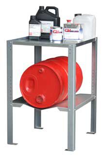 Retention Basin Accessoires can rack barrel rack for 1 x 60 L barrel, 1 shelve
