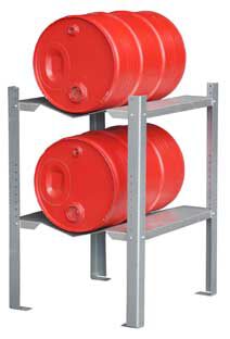 Retention Basin Accessoires can rack 2 barrel racks for 1 x 60 L barrel