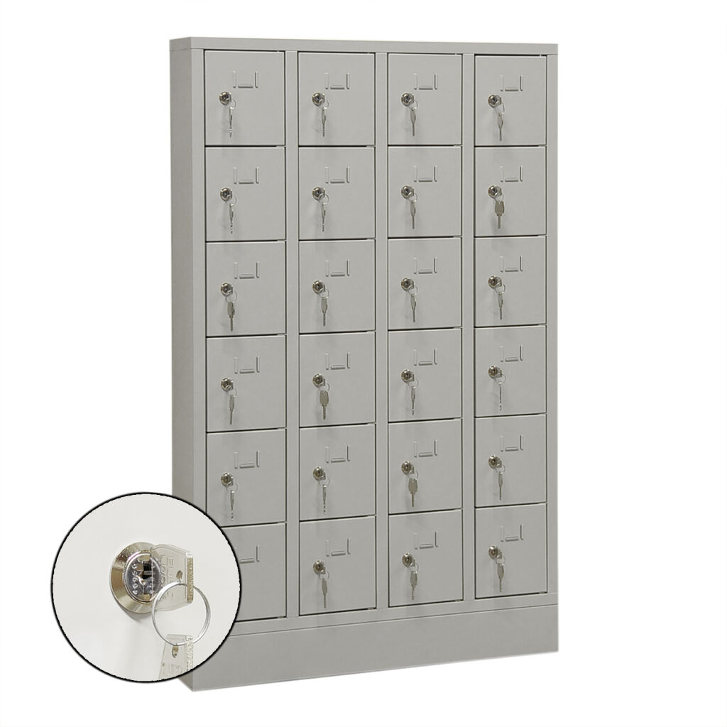 Locker cabinet 24 doors (cylinder lock)