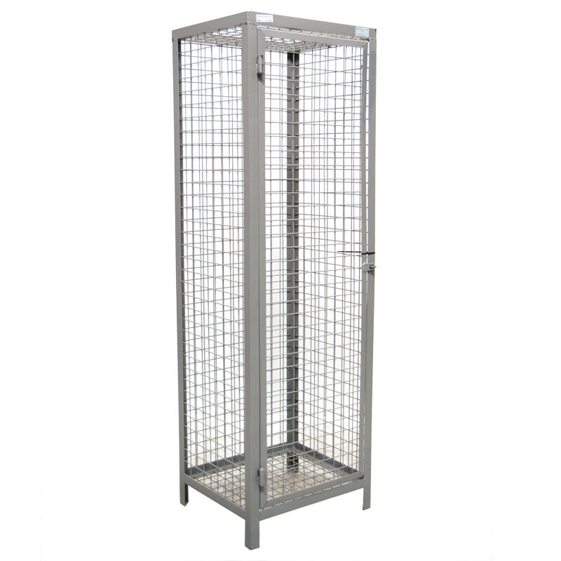 Caisse grillagée anti-vol caisse-palette antivol porte simple Sur mesure