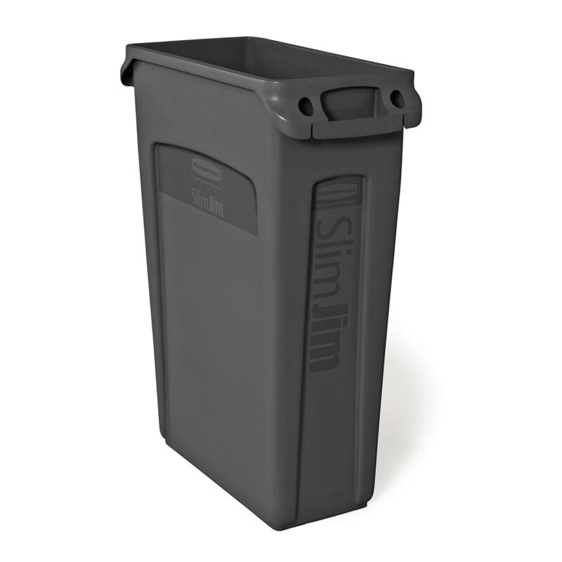 Waste bin plastic waste bin Slim Jim with air vents