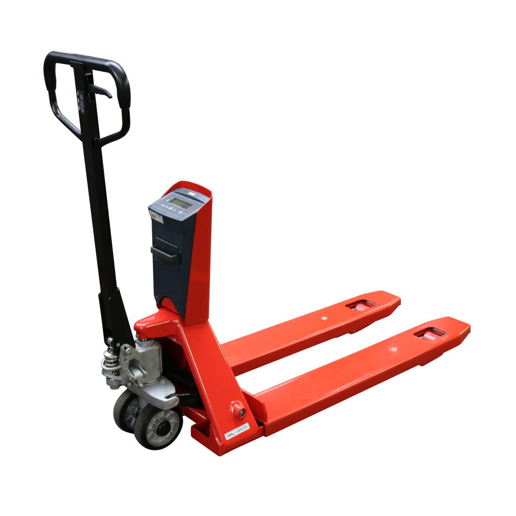 Transpalette manuel fourche standard 1150 mm avec système de pesée Bluetooth 