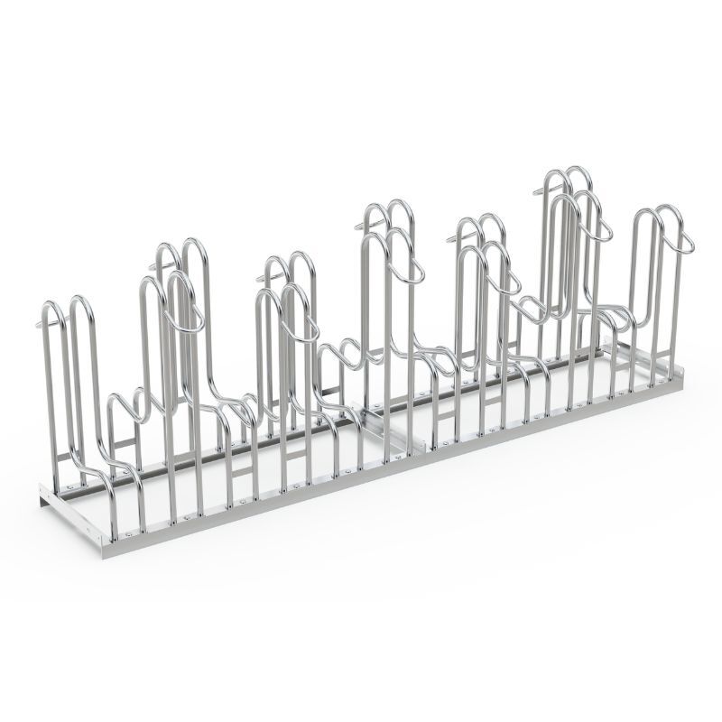 Cycle racks bike rack 12-piece, double-sided 