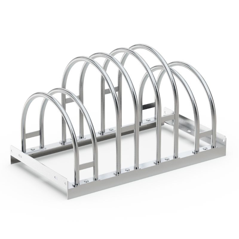 Support vélo porte-vélos 4 pièces, double face