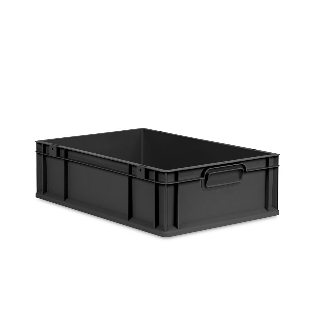 Euronorm stacking bins stackable