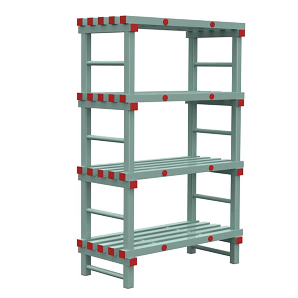 Rayonnage en plastique eurostelle modulaire