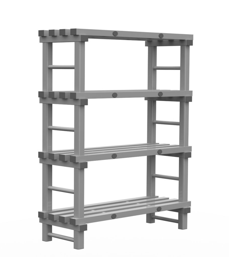 Kunststof stelling eurostelling modulair