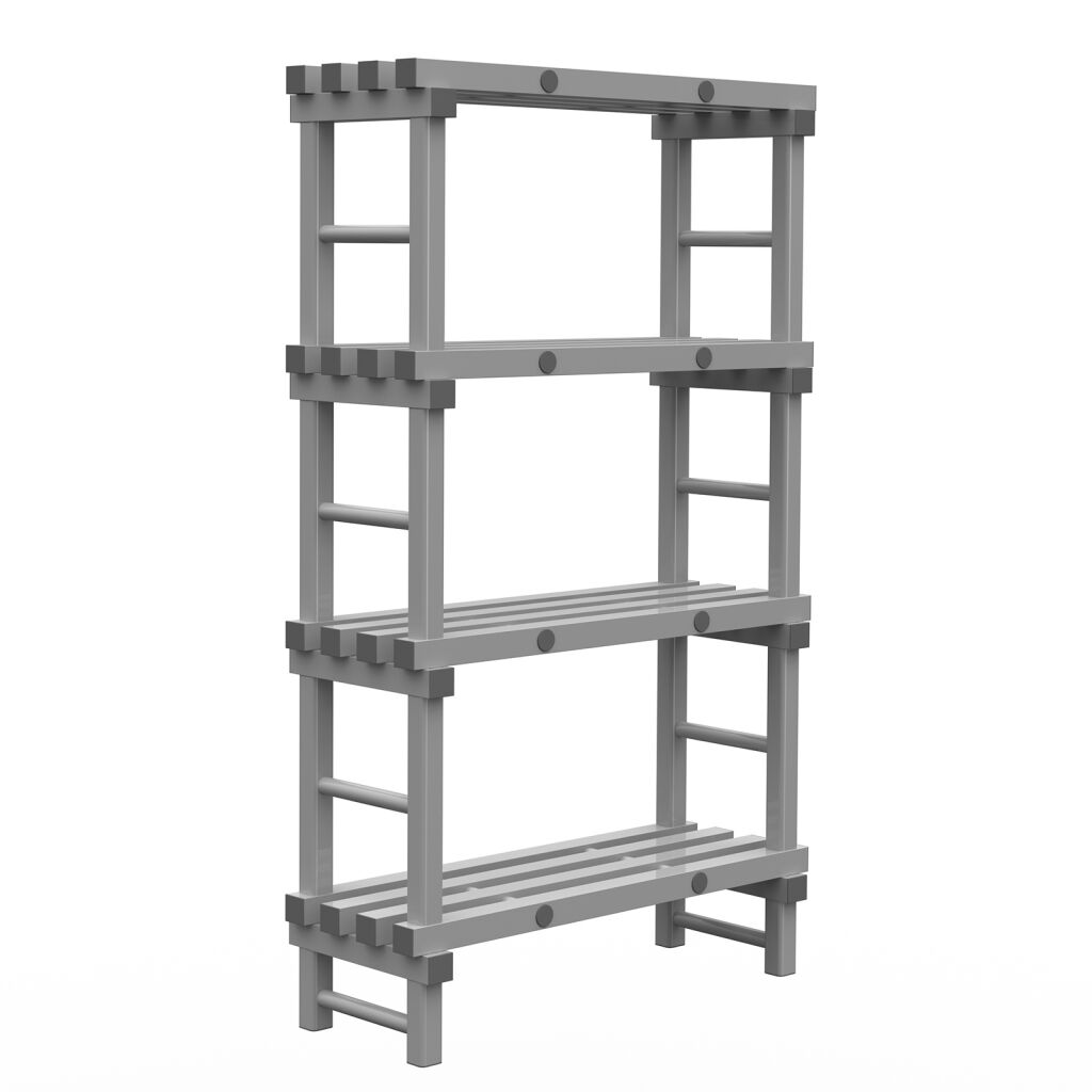 Kunststoffregale Eurostelle modular