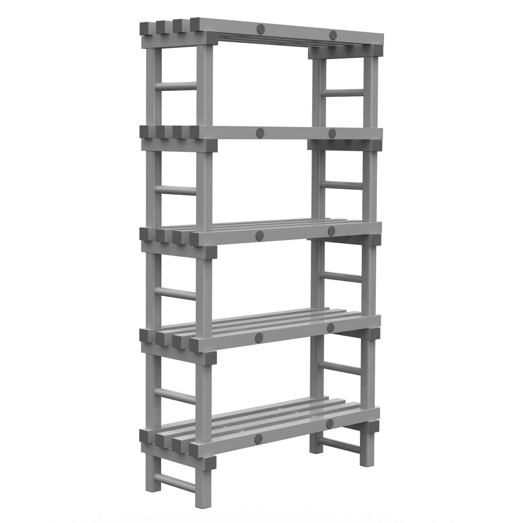 Plastic rack Euro rack modular