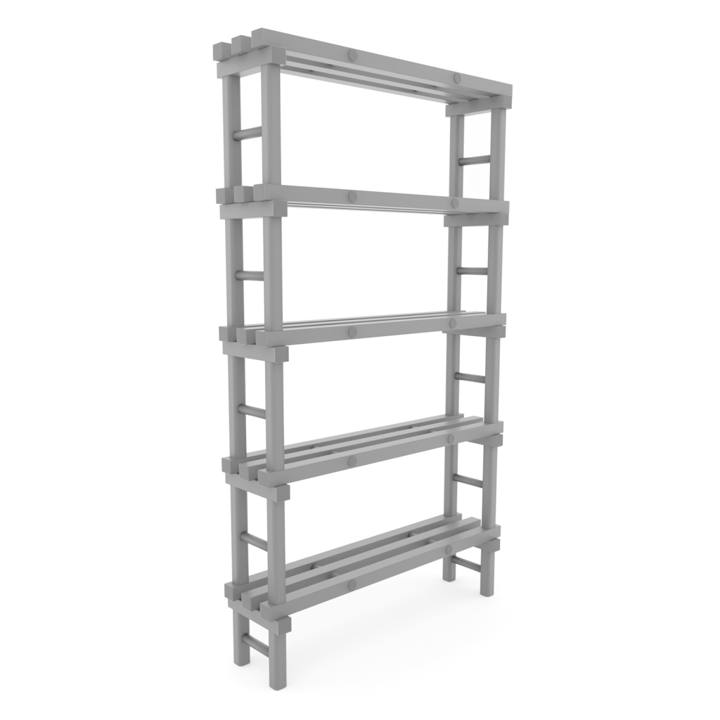 Kunststof stelling eurostelling modulair