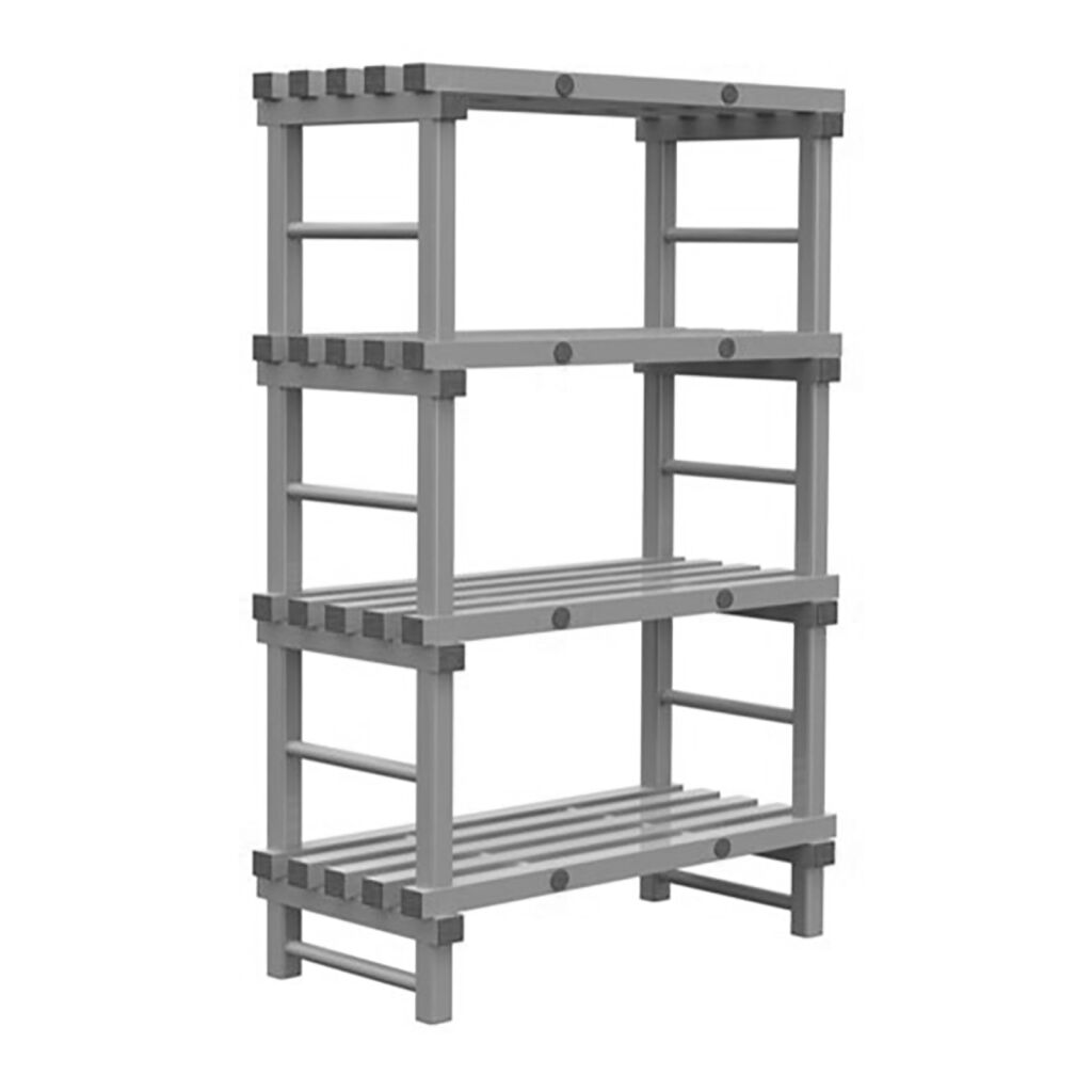 Kunststoffregale Eurostelle modular
