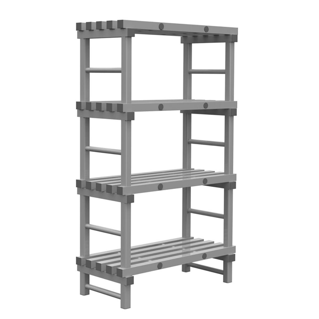 Rayonnage en plastique eurostelle modulaire