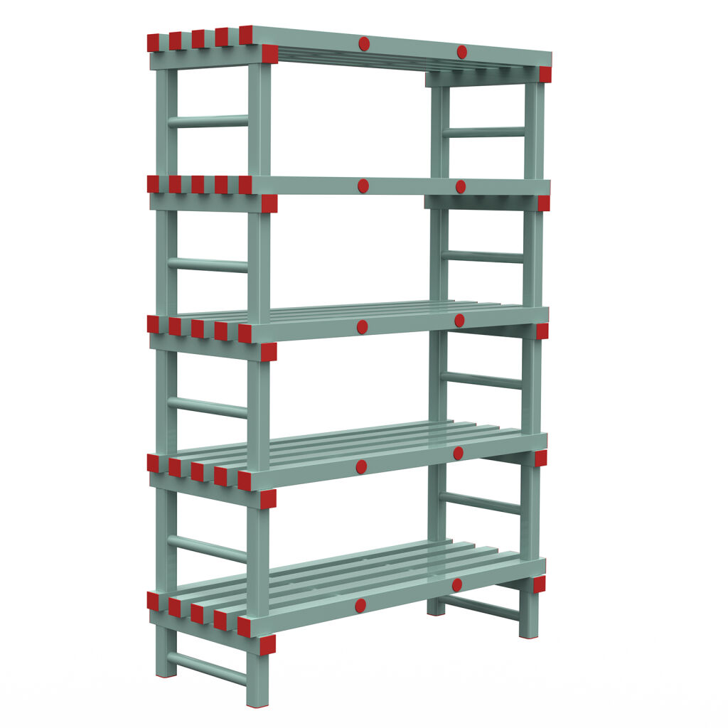 Plastic rack Euro rack modular