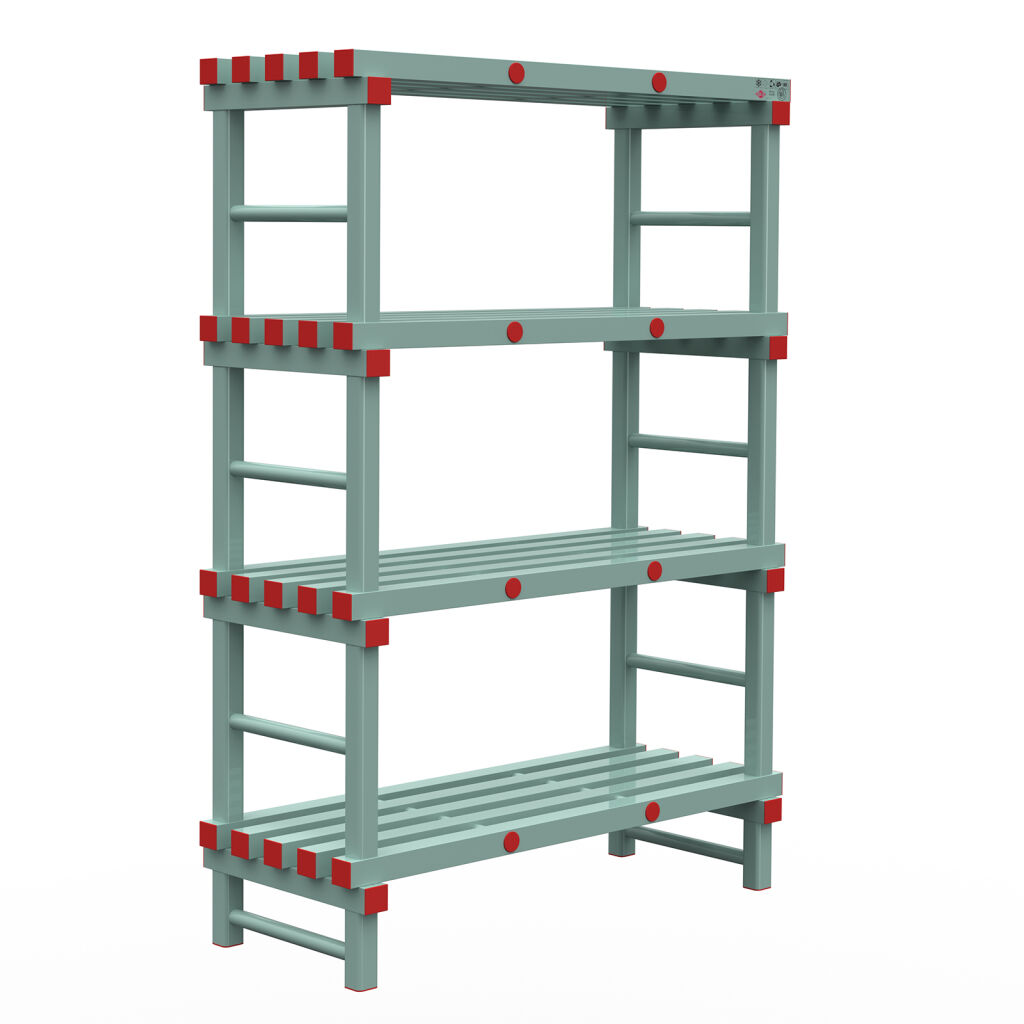 Kunststoffregale Eurostelle modular