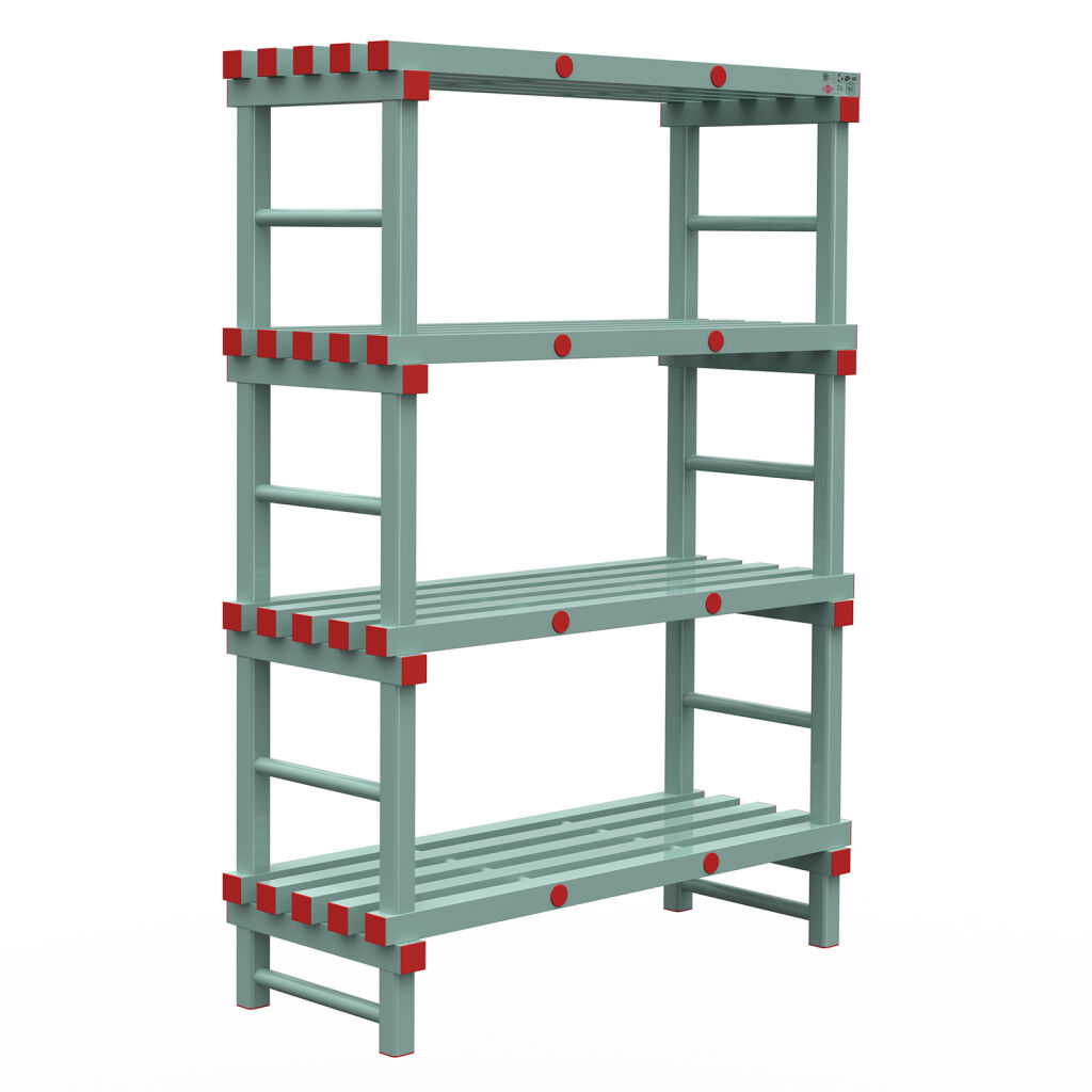 Kunststoffregale Eurostelle modular