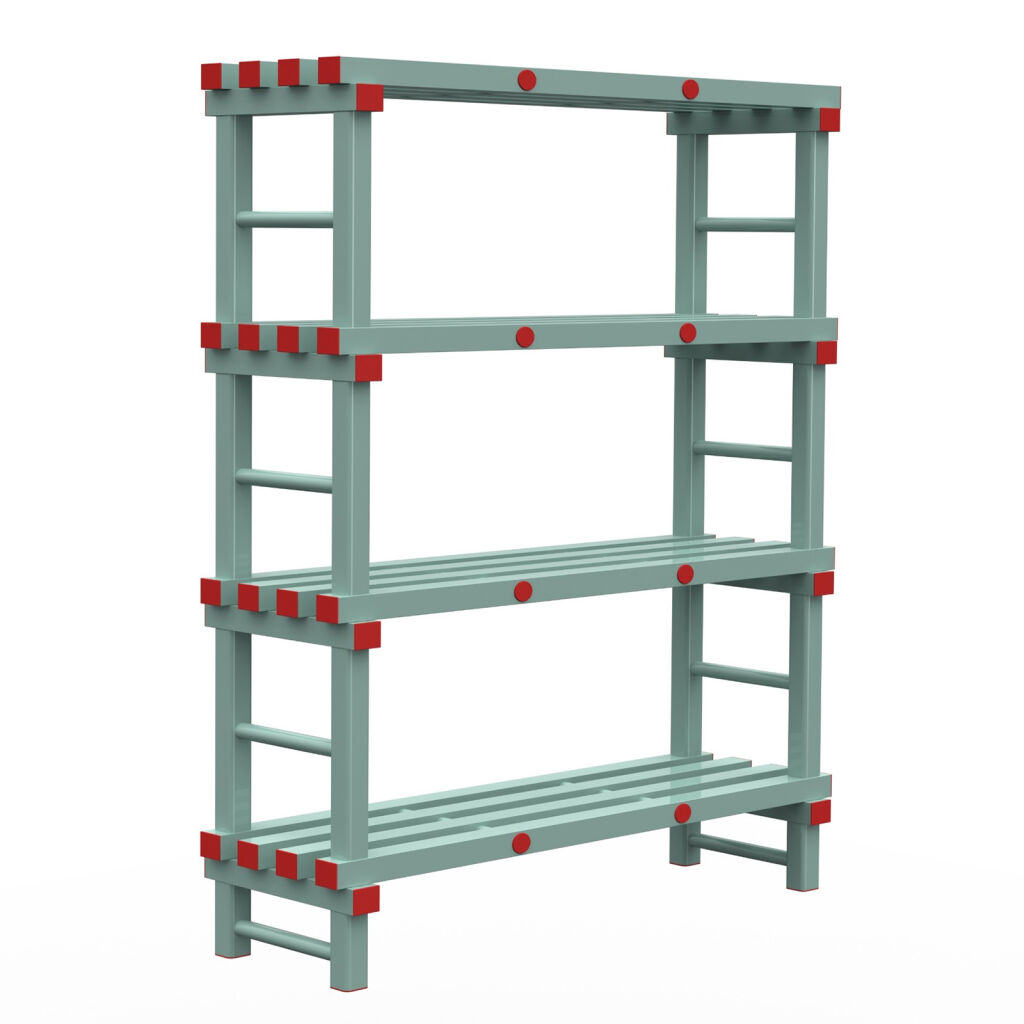 Kunststof stelling eurostelling modulair