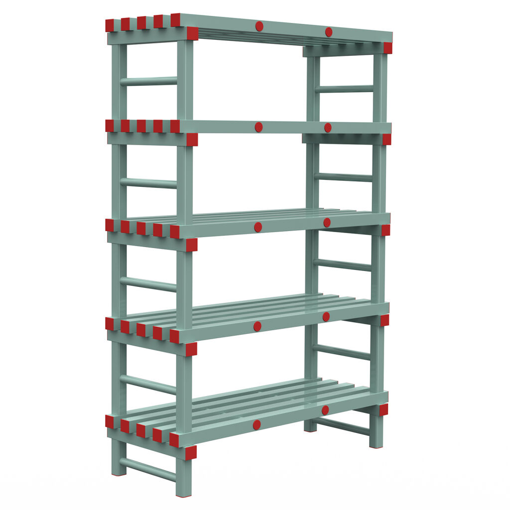 Plastic rack Euro rack modular