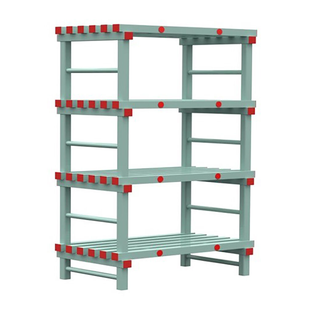 Rayonnage en plastique eurostelle modulaire