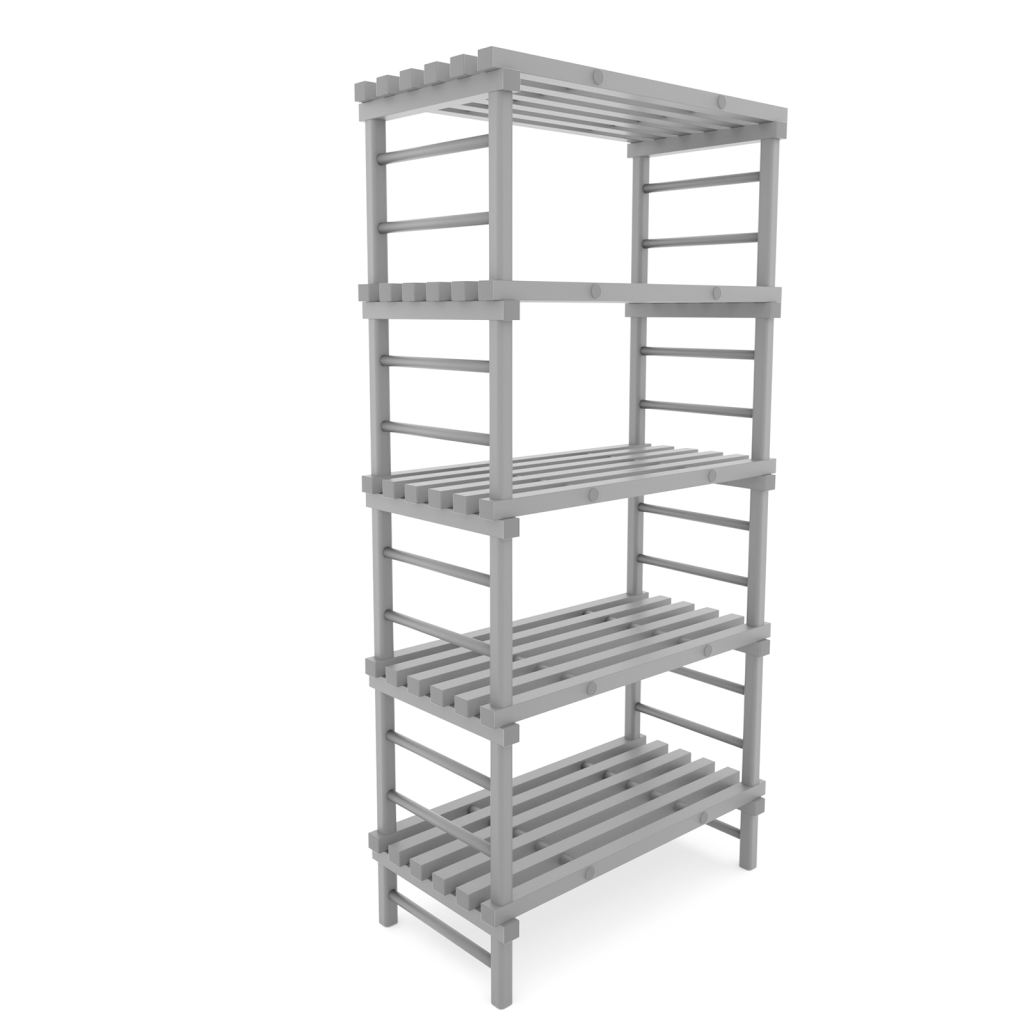 Plastic rack Euro rack modular