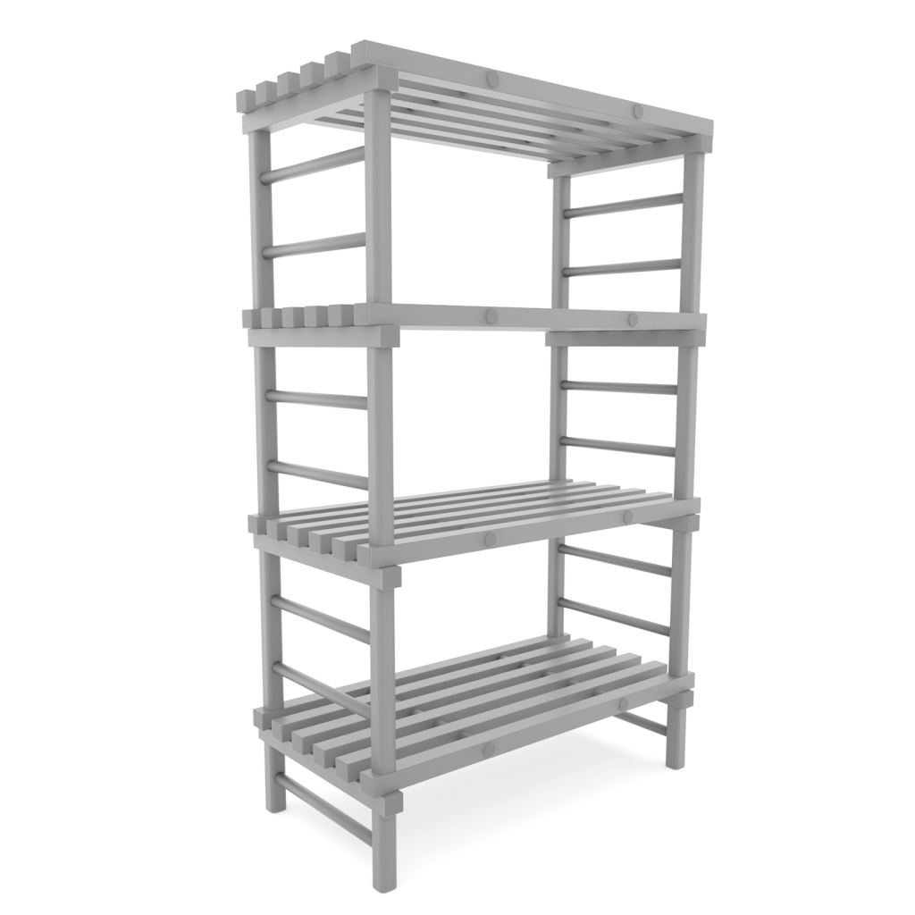 Plastic rack Euro rack modular