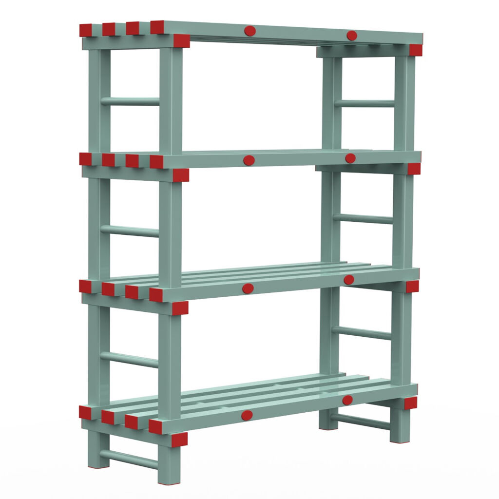 Kunststof stelling eurostelling modulair