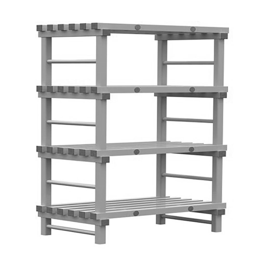Kunststoffregale Eurostelle modular