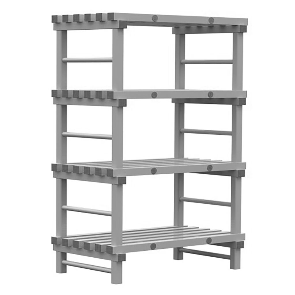 Rayonnage en plastique eurostelle modulaire