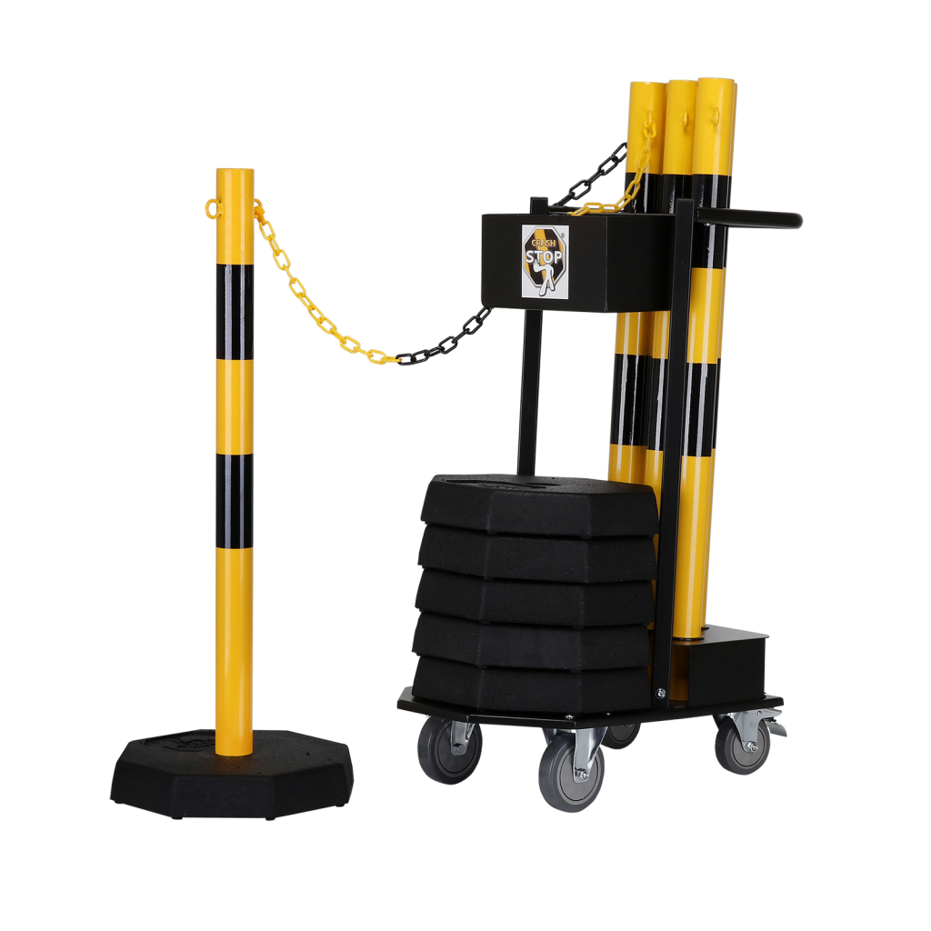 Bollards chain post chain stand