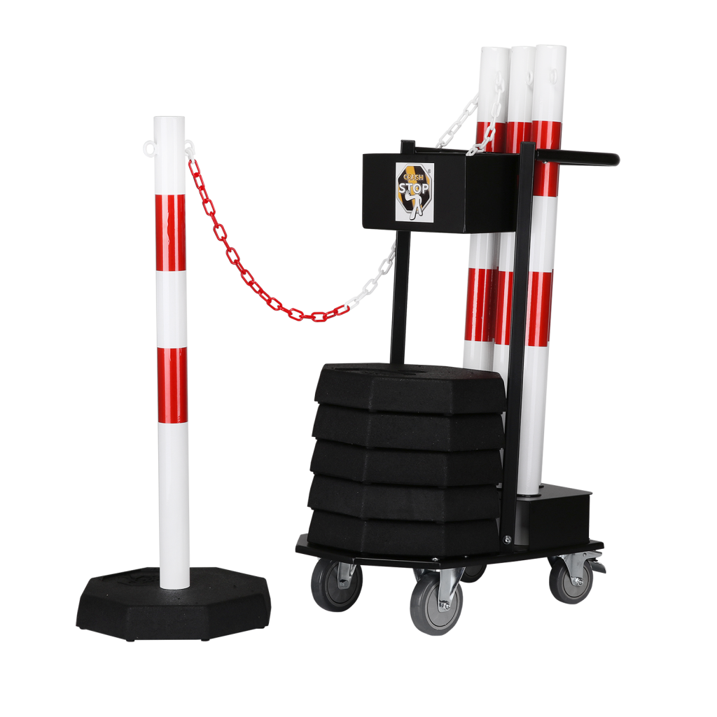 Bollards chain post chain stand