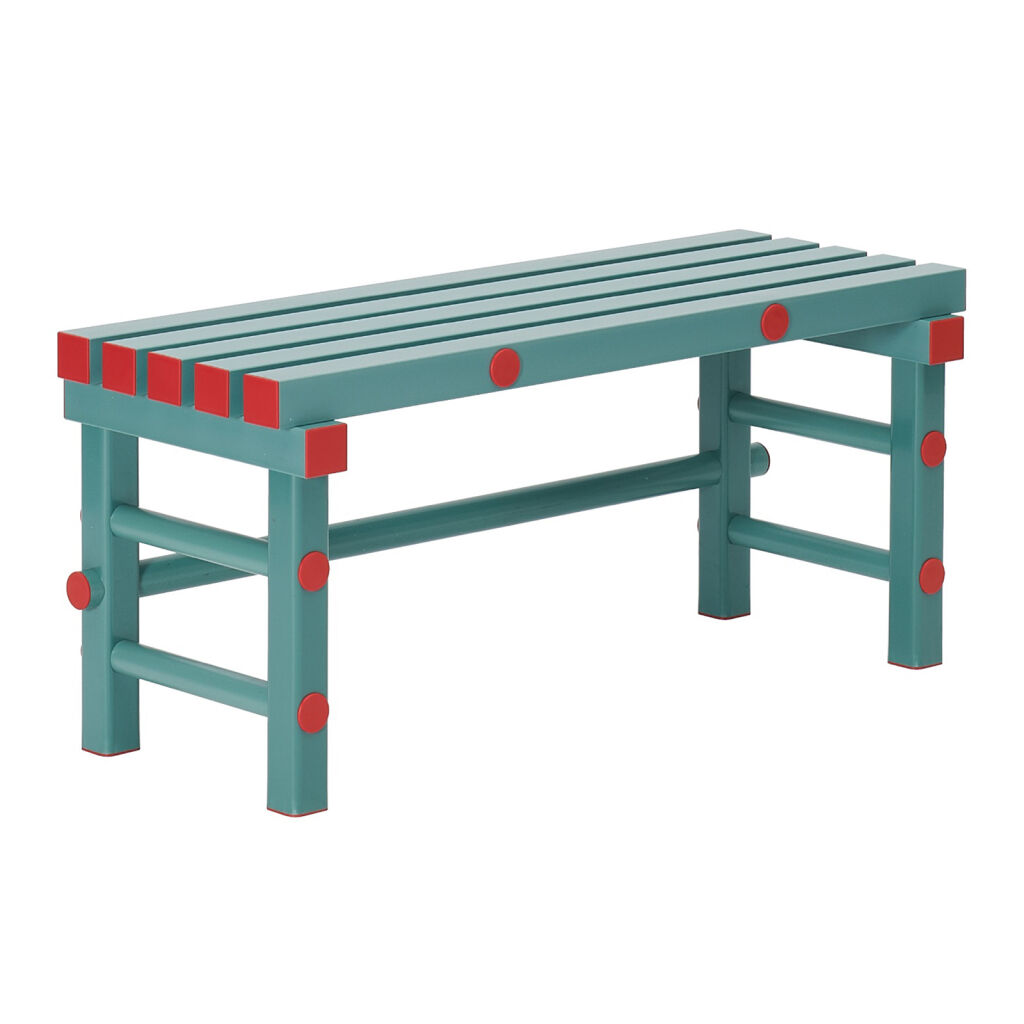 Cloakroom bench standard