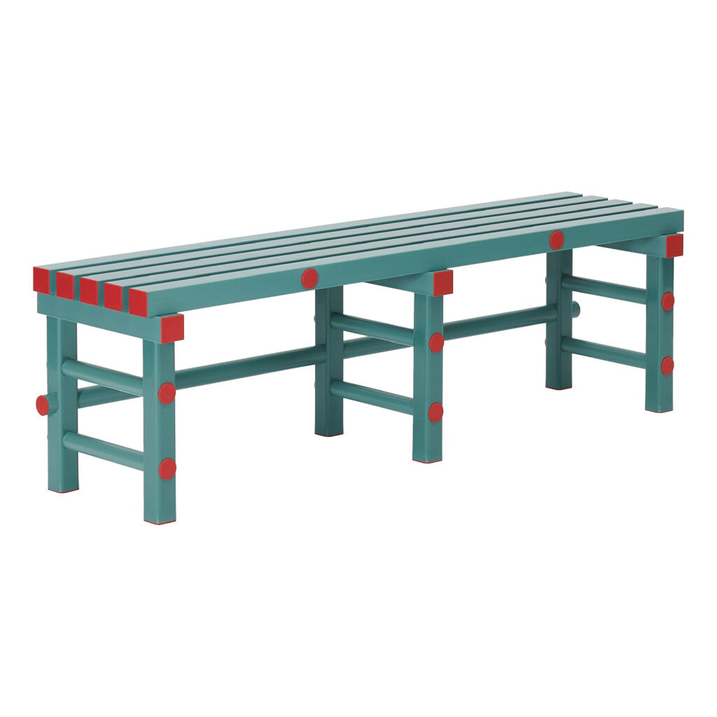 Cloakroom bench standard