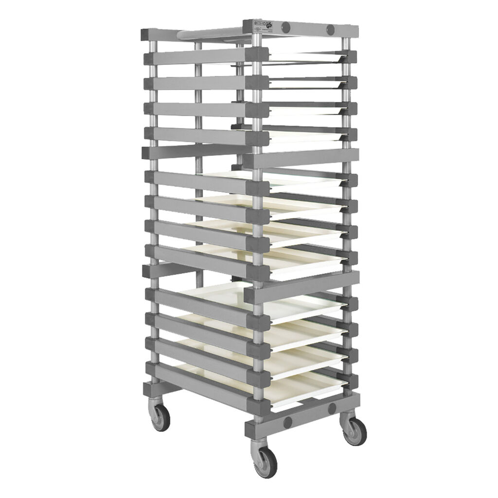 Plastikkarren REA Schalenwagen für 12 Schalen geeignet 