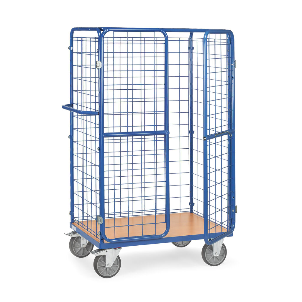 Roll manutention chariot pour colis porte double
