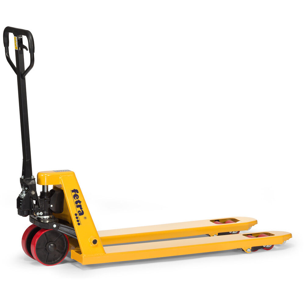 Transpalette manuel fourche standard 1150 mm hauteur de lever 85-200 mm