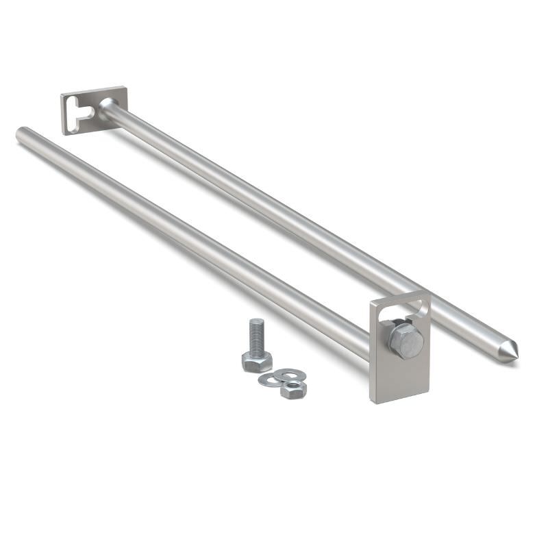 Cycle racks accessories ground anchor (2 pieces)