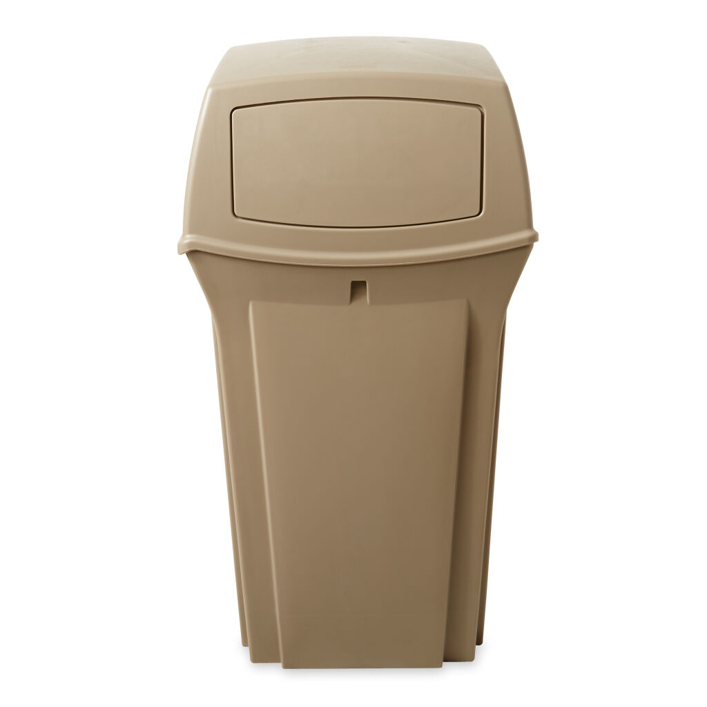 Waste bin plastic waste bin with swing lid