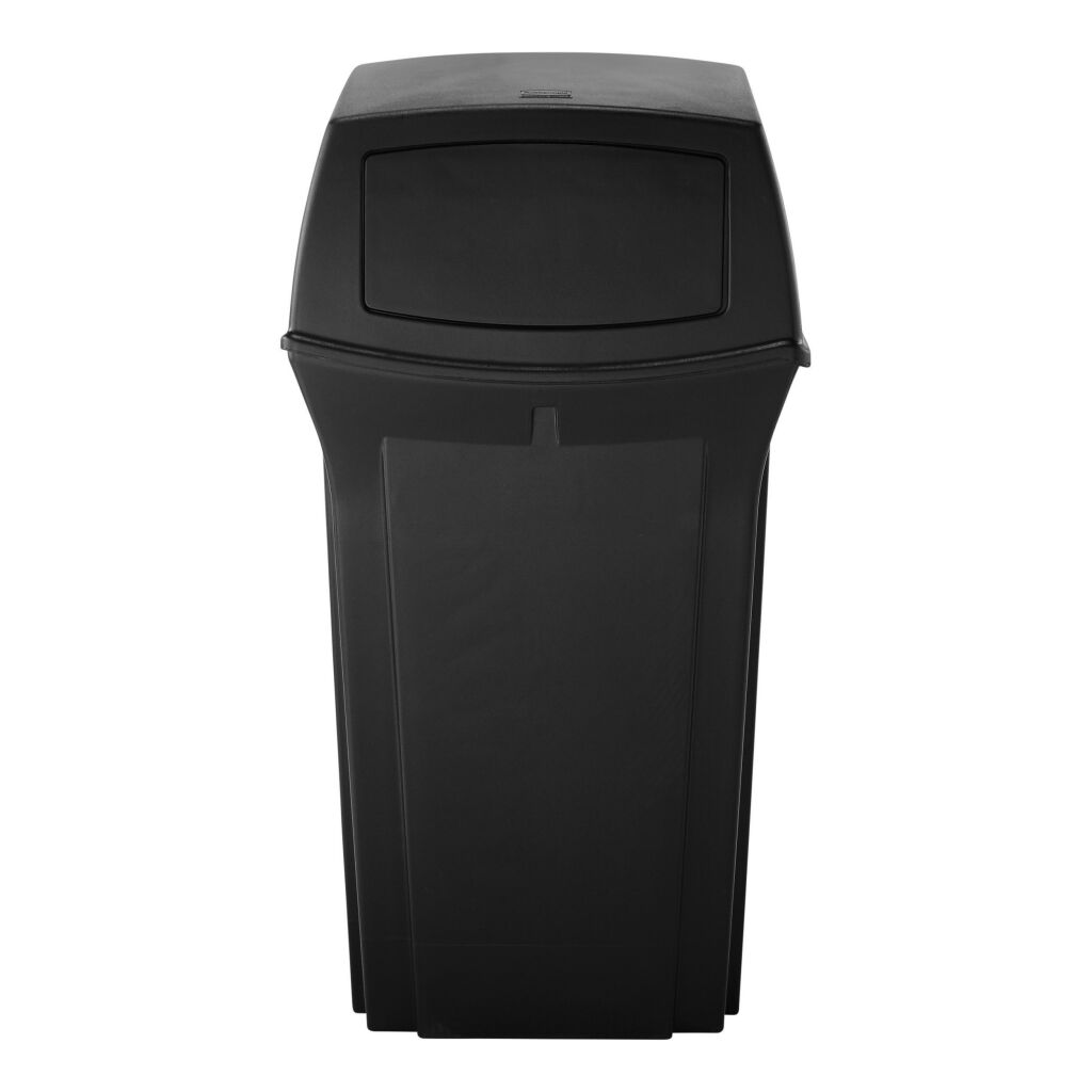Waste bin plastic waste bin with swing lid