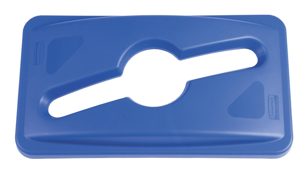 Waste sorting system accessories lid with insertion opening