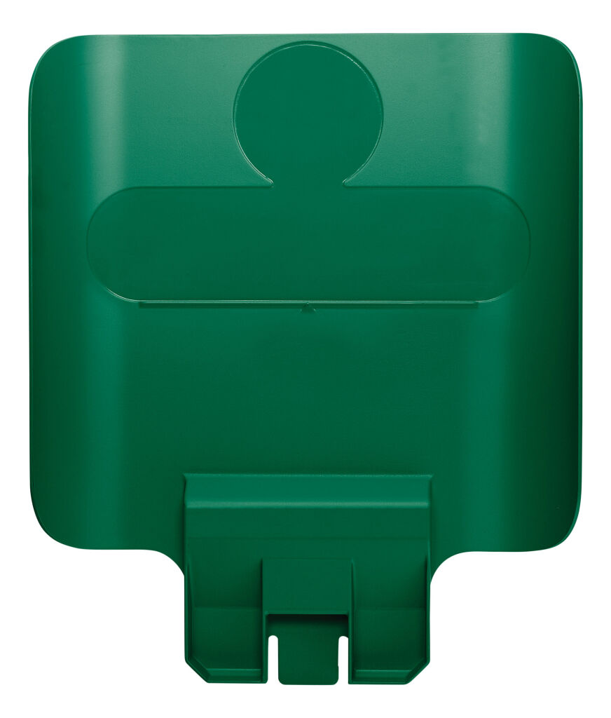 Waste sorting system accessories communication panel