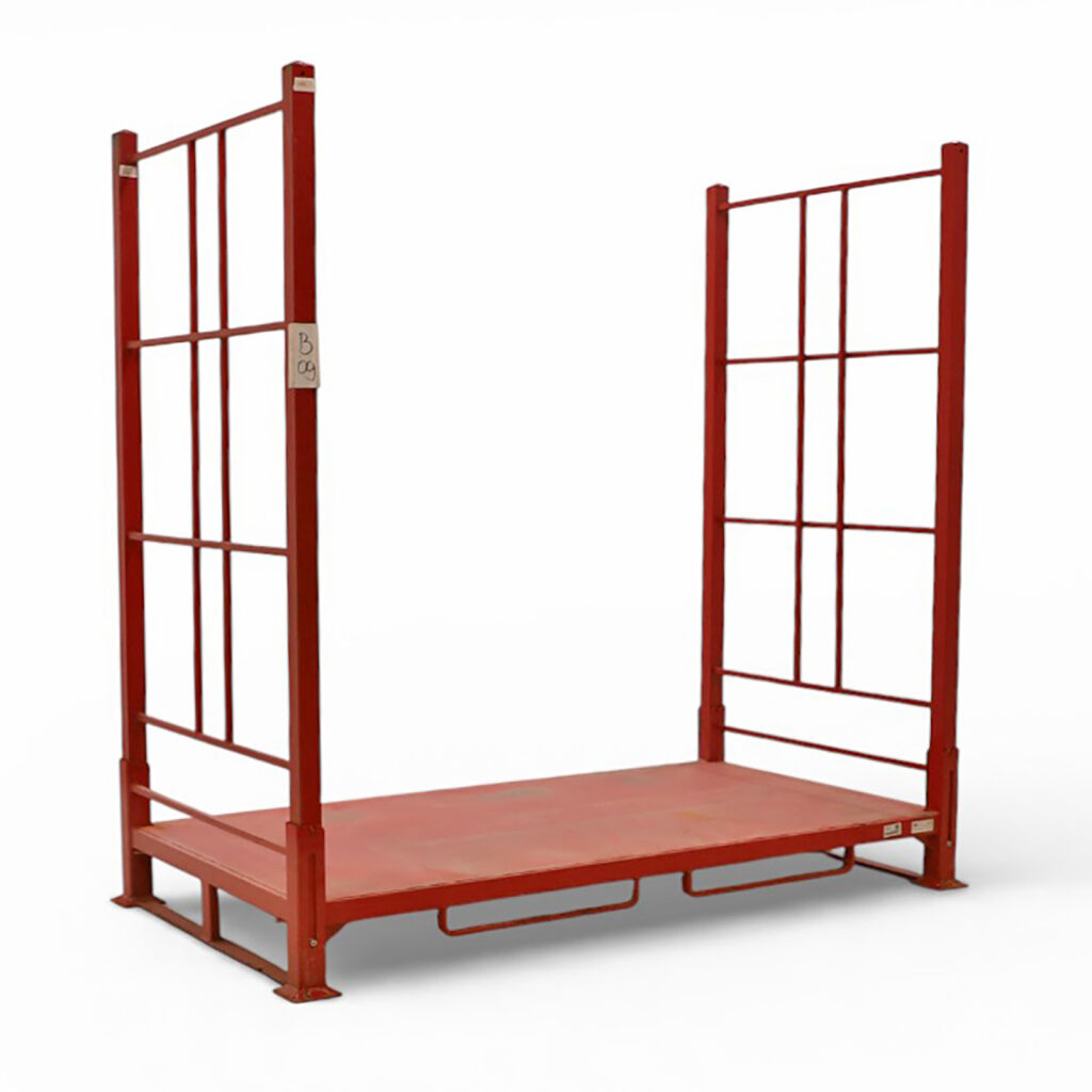 Used Tyre storage stackable and foldable vertical load