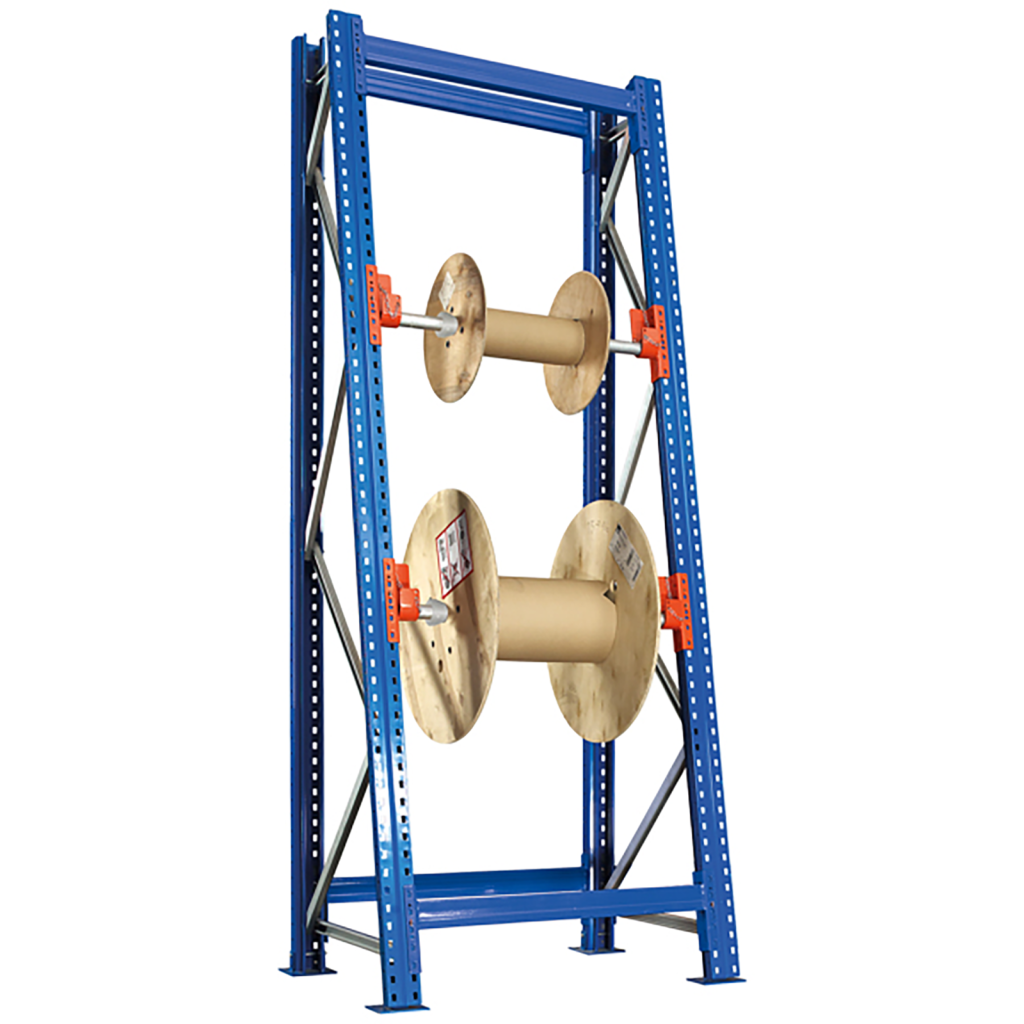 Rayonnages pour tourets rack de stockage pour enrouleurs section initiale