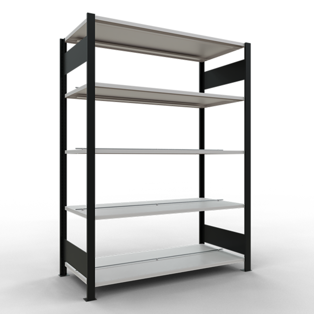 Static shelving rack 55 start section