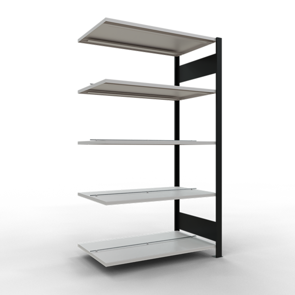 Static shelving rack 55 extension section