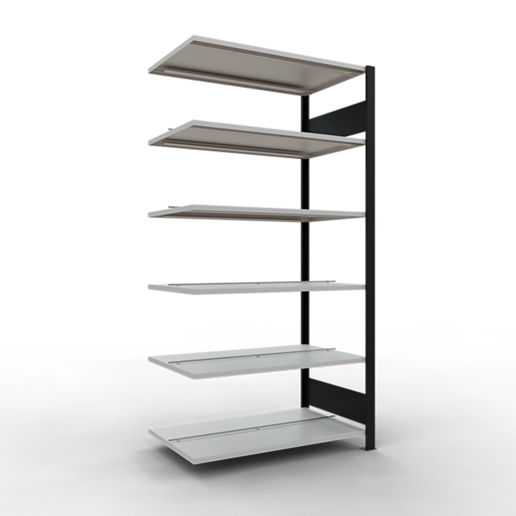 Static shelving rack 55 extension section