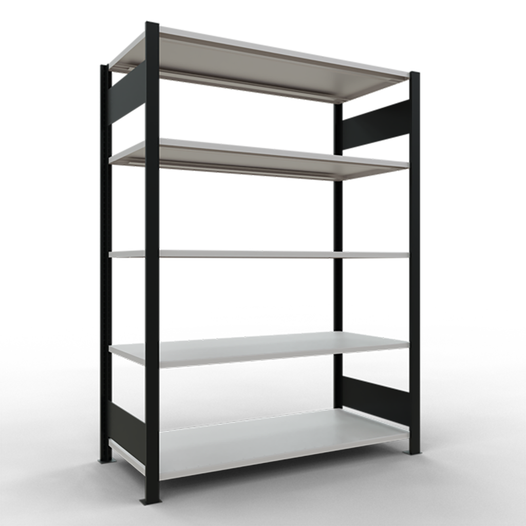 Static shelving rack 55 start section