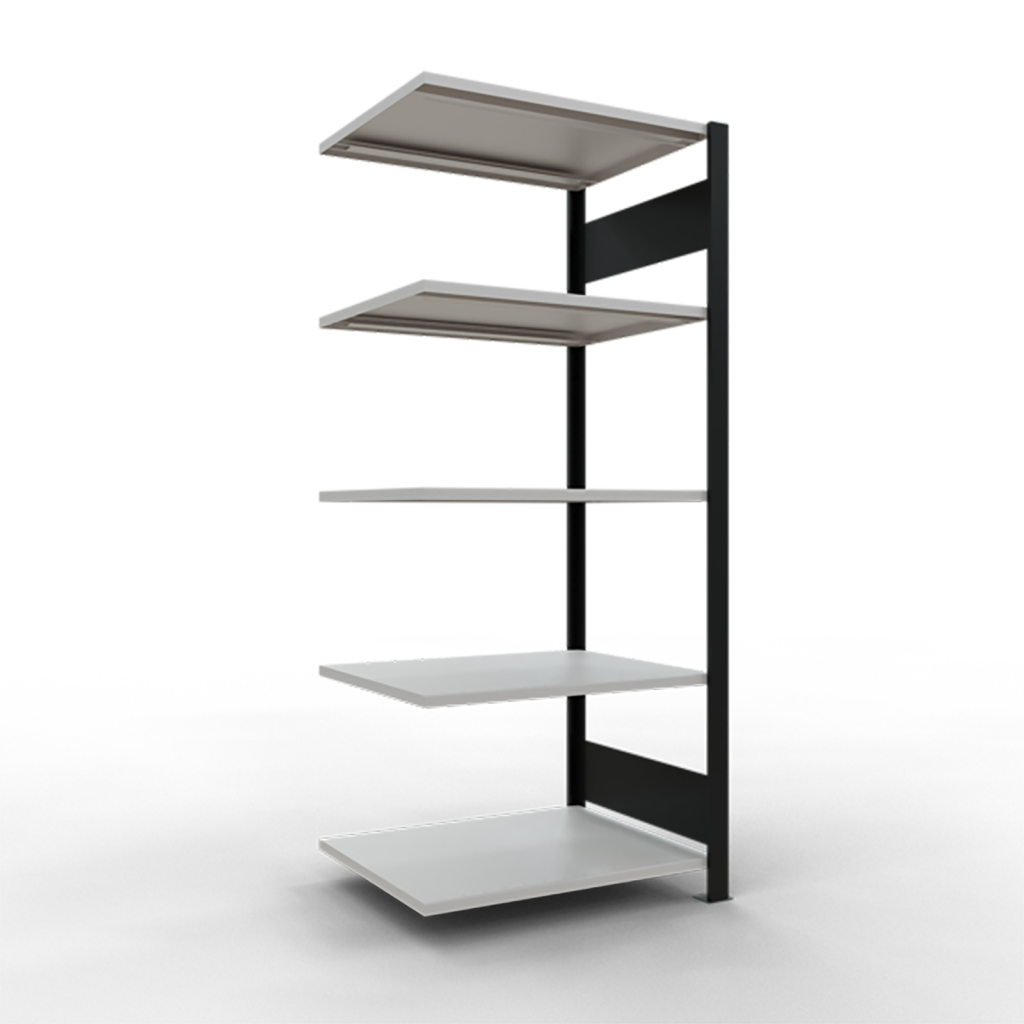 Static shelving rack 55 extension section