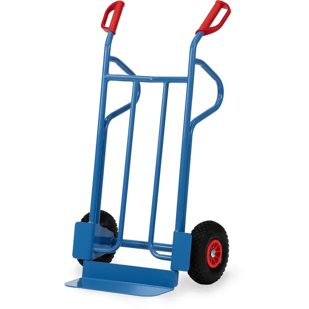 Sackkarren Stahl Fetra feste Konstruktion Radschutz, PU-bereifung 260x85 mm
